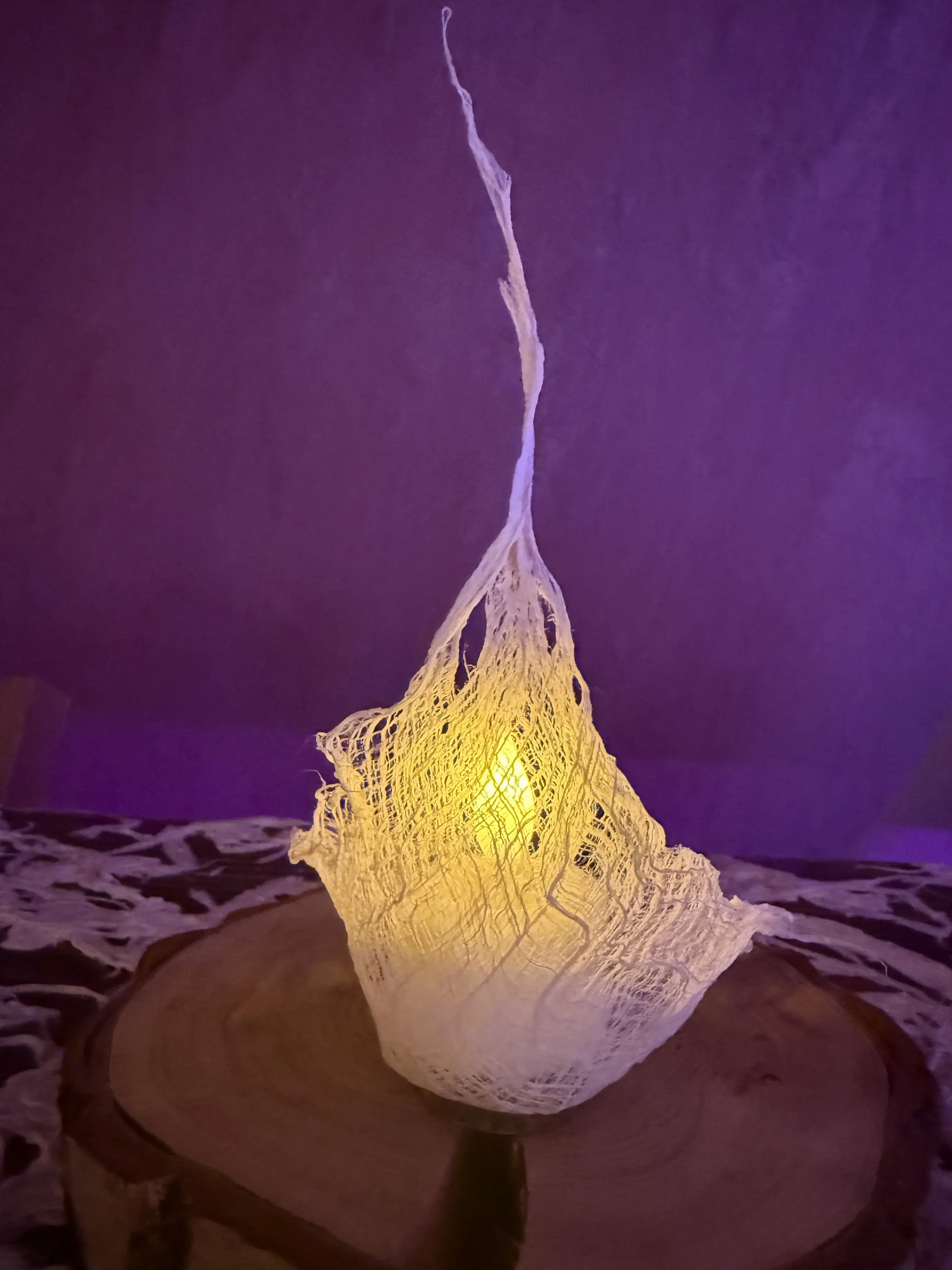 "Ryu" Washi Origami Lamp 「龍」#001