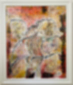 Toile "Les lignes de la sagesses" par Samuel KICHENIN