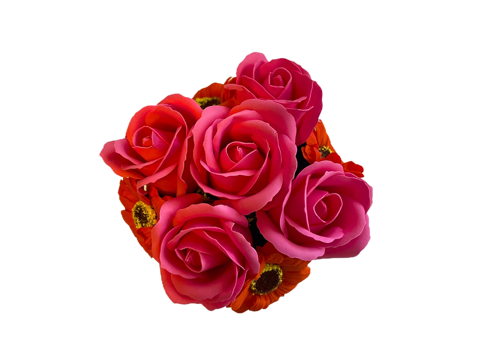 Miniatura: IN LOVE VALENTINE Mýdlová kytice