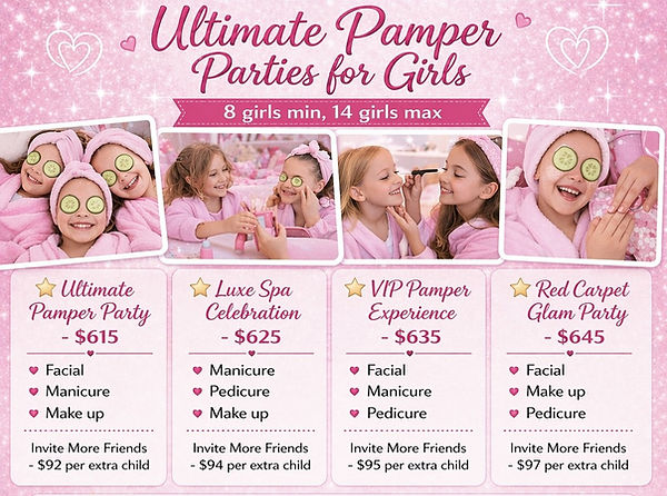 VIP Princess Packages