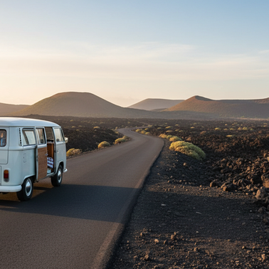 Three Weeks in Lanzarote A Van Life Retreat for Thesis Writing and Ocean Runs