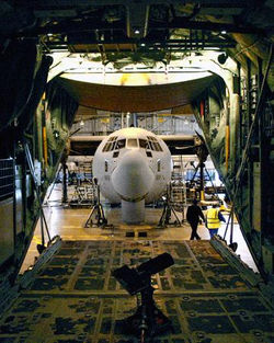 Lockheed Hercules at RAF Lyneham
