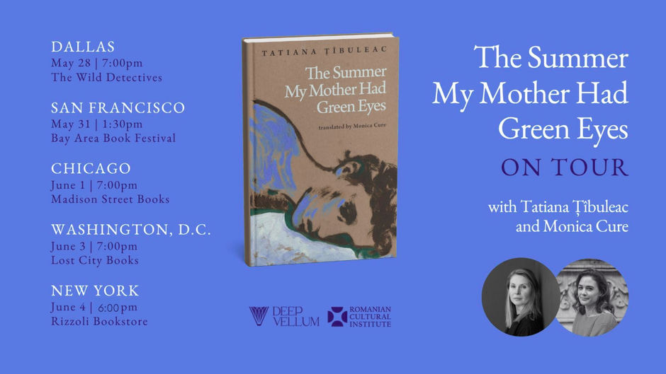 Tatiana Țîbuleac: "The Summer My Mother Had Green Eyes" North American Tour