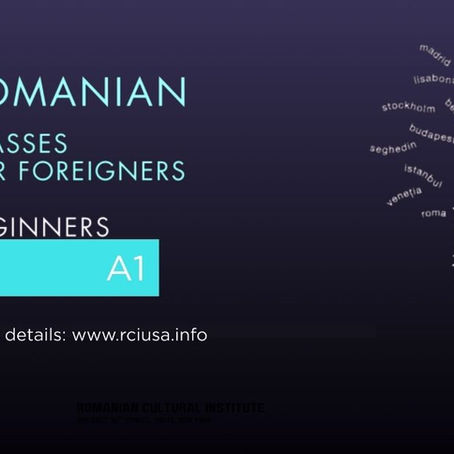 Learn Romanian at RCI: A1 level (online)