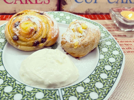 👩🏻🍳 Pudding Teilchen mit Hefeteig und mit Blätterteig 🥐