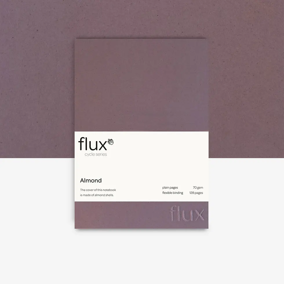Thumbnail: Flux Notebook Cycle Midi A5 Notebook Almond