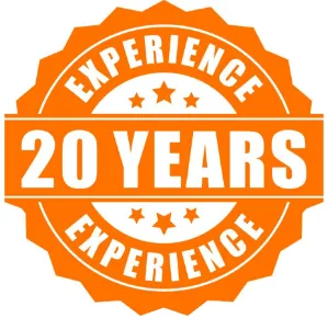 20 years experience