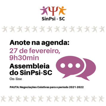 Assembleia Geral do SinPsi-SC