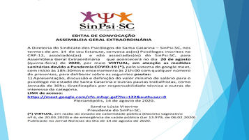 Assembleia Geral discute Piso e Jornada de 30hs