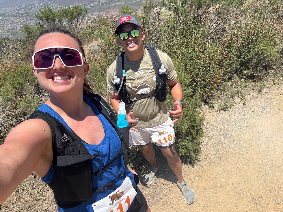 Found my bib buddy, 110 and 111