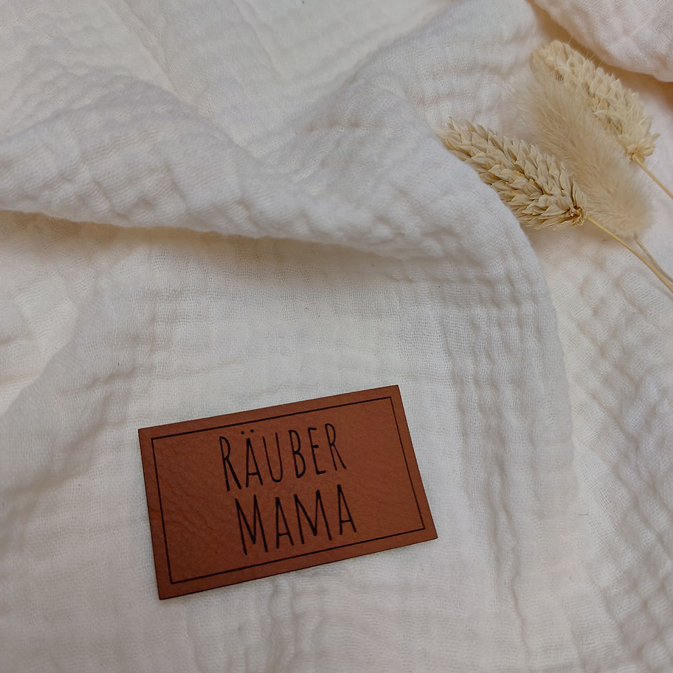 Label - Räuber Mama