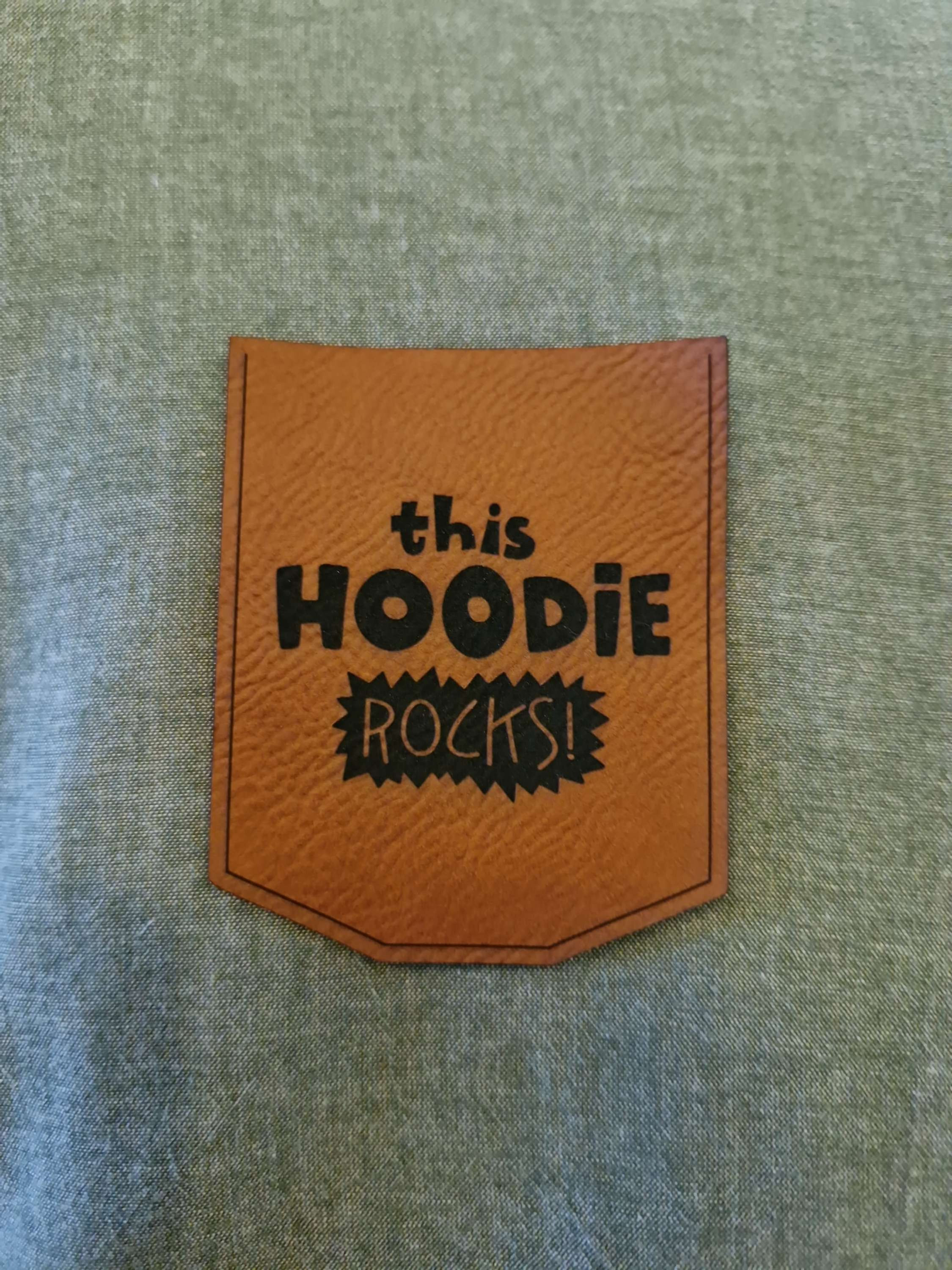 Sale Label - Brusttasche this Hoodie rocks!