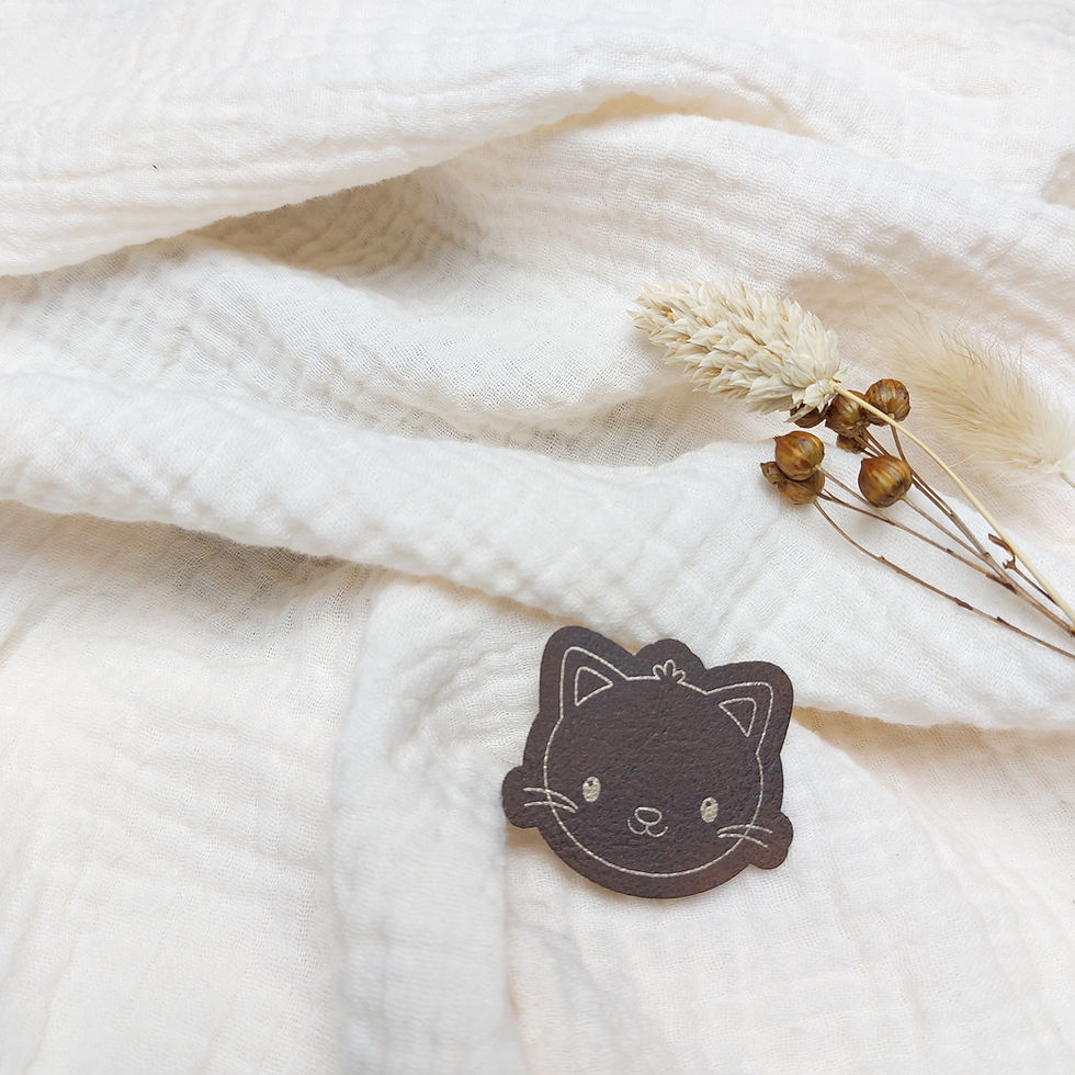 Miniaturbild: Label - Katzenkopf