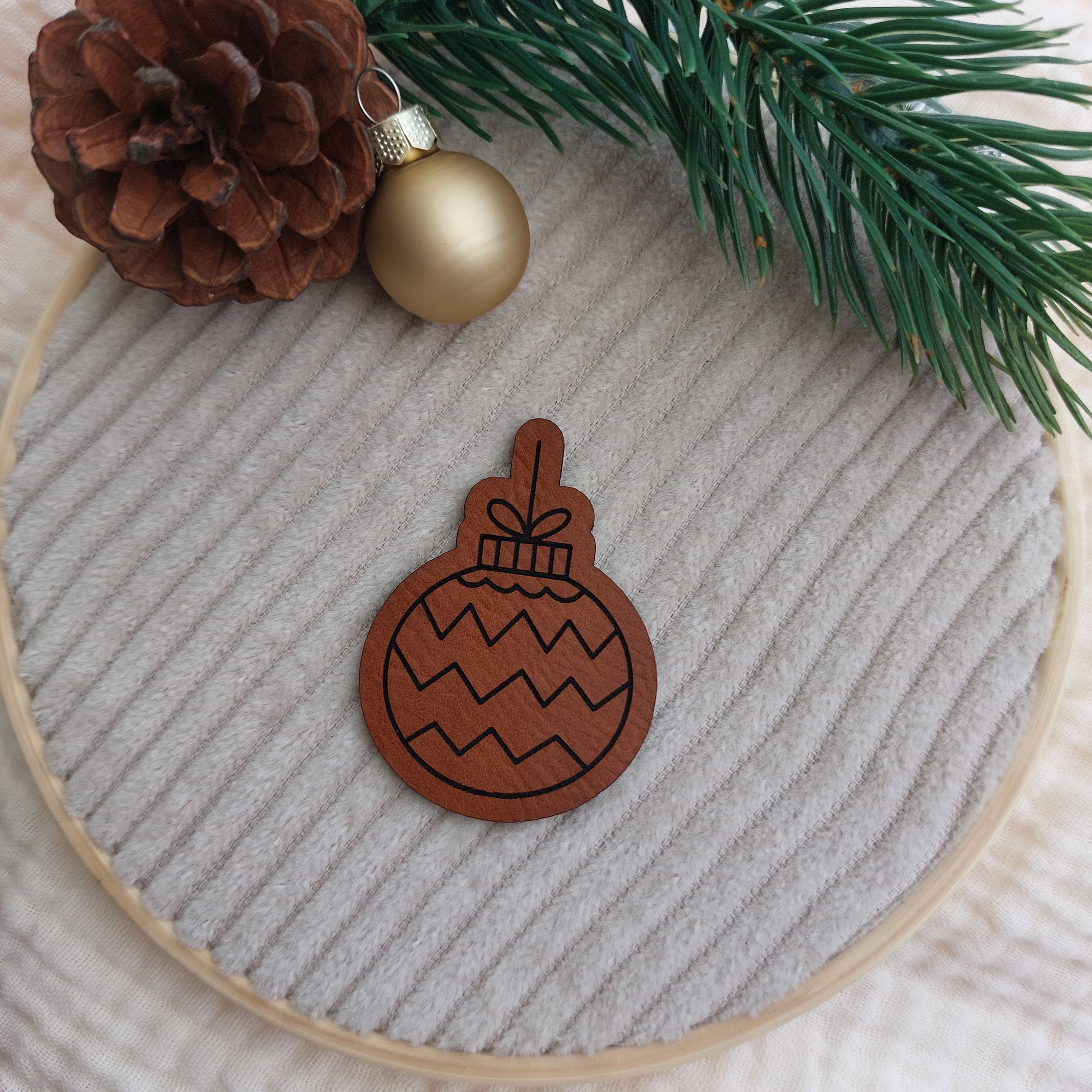 Label - Weihnachtskugel