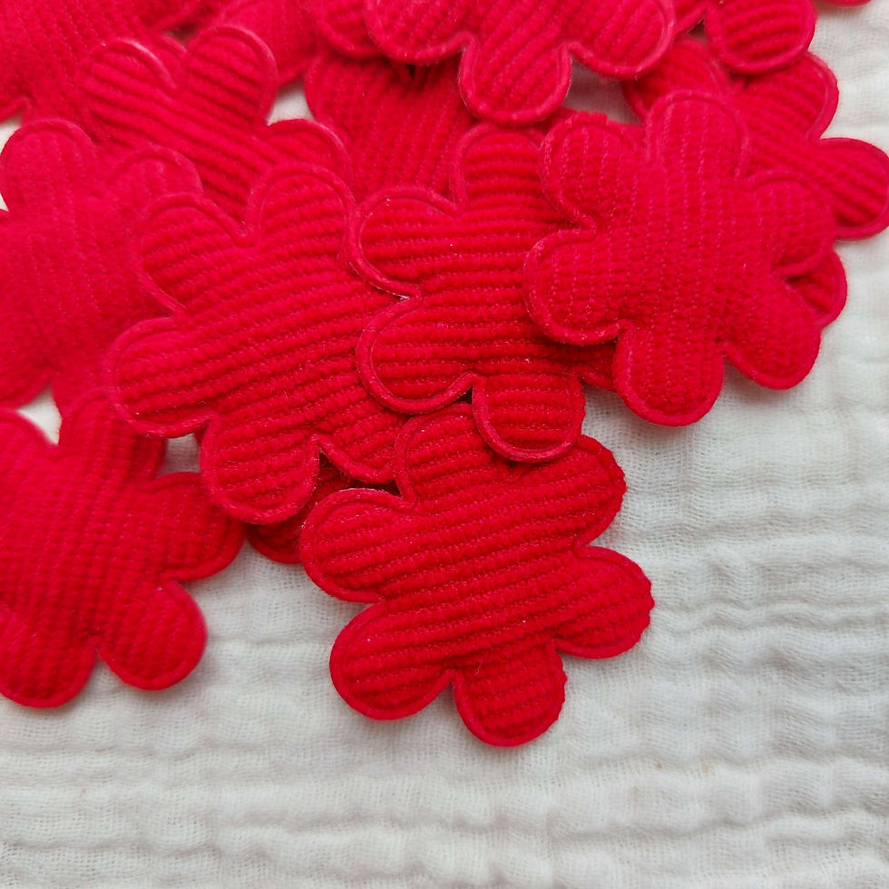 Miniaturbild: 3D Aufnäher - Blumen