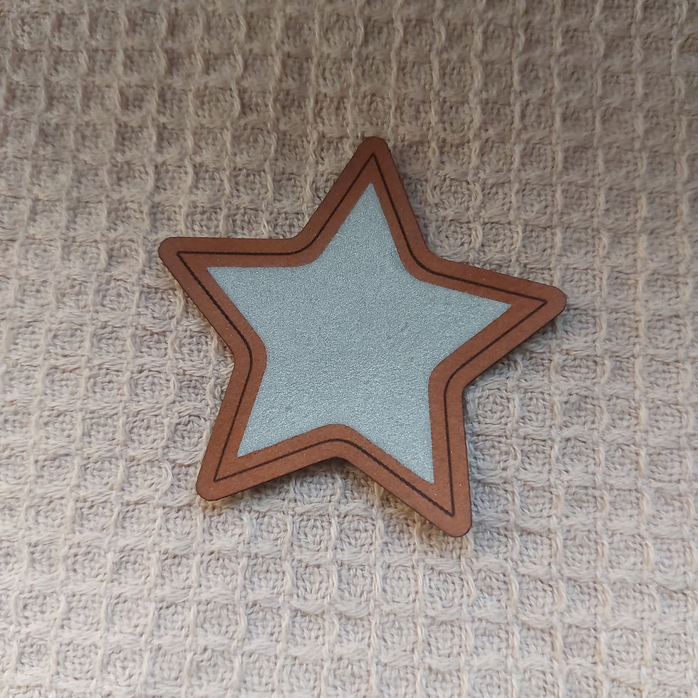 Miniaturbild: Reflektorlabel - Stern