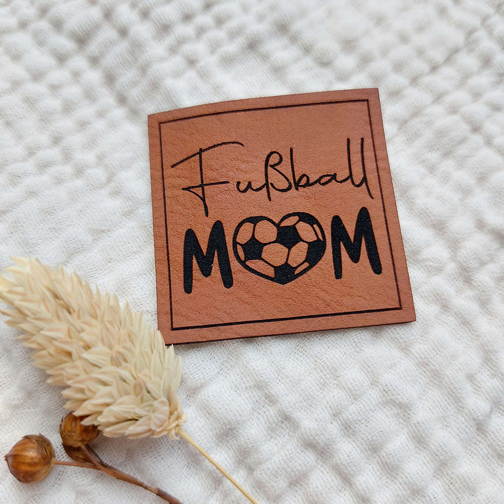 Label - Fußball Mom