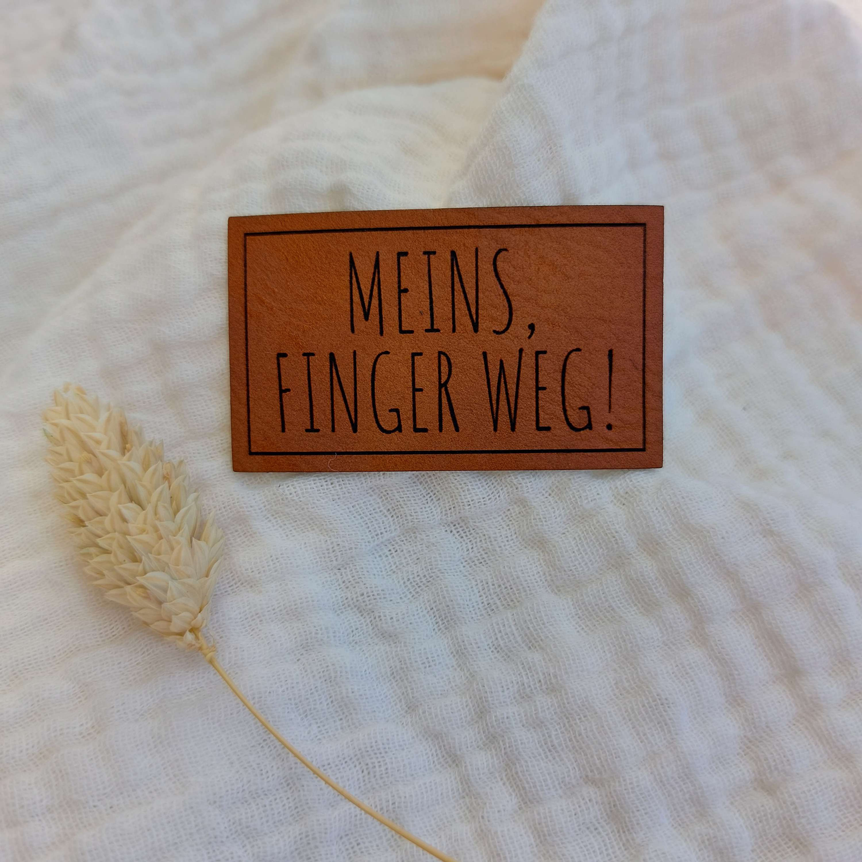 Label - Meins, Finger Weg! 1