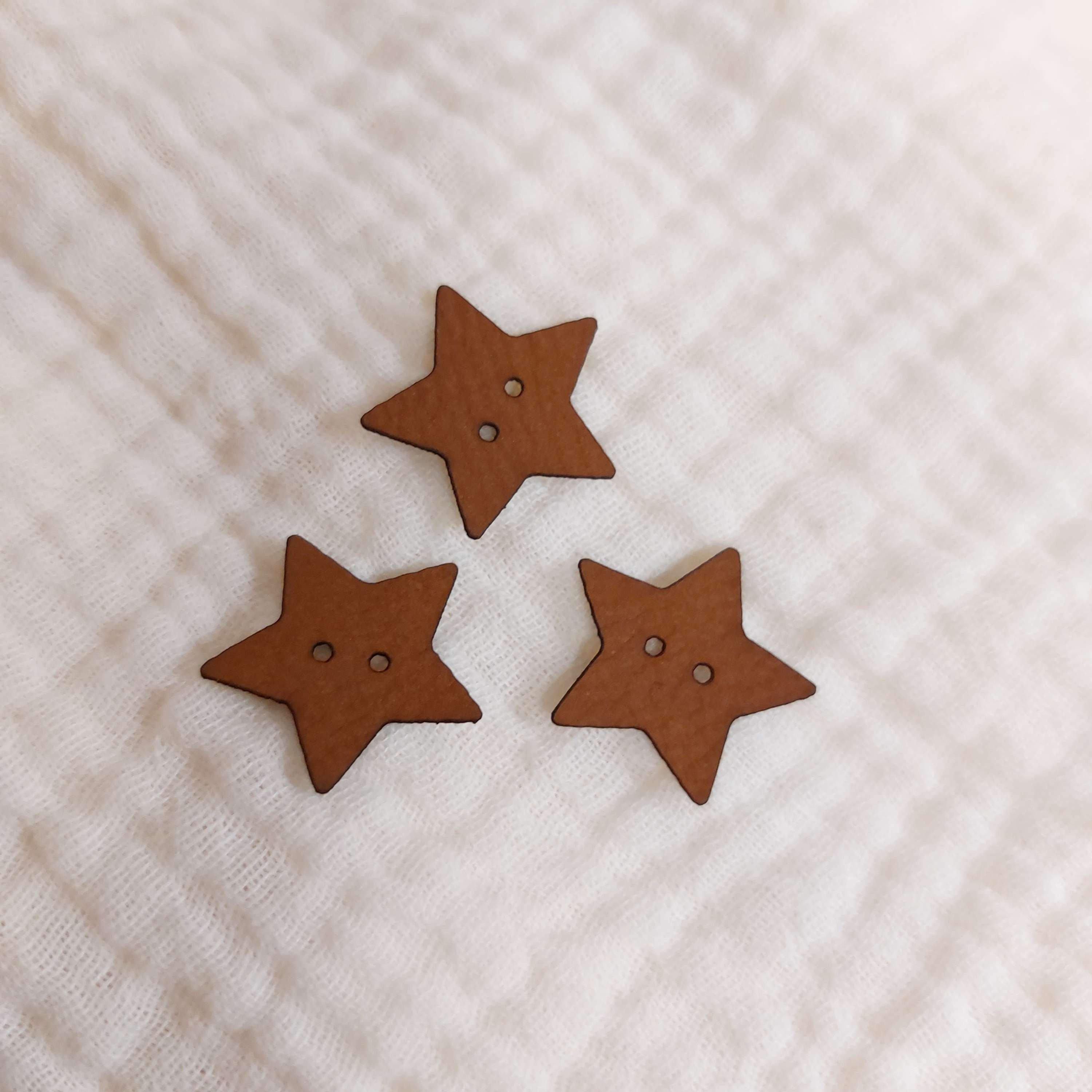 Minilabel -  Stern ⭐️ "Knöpfe"