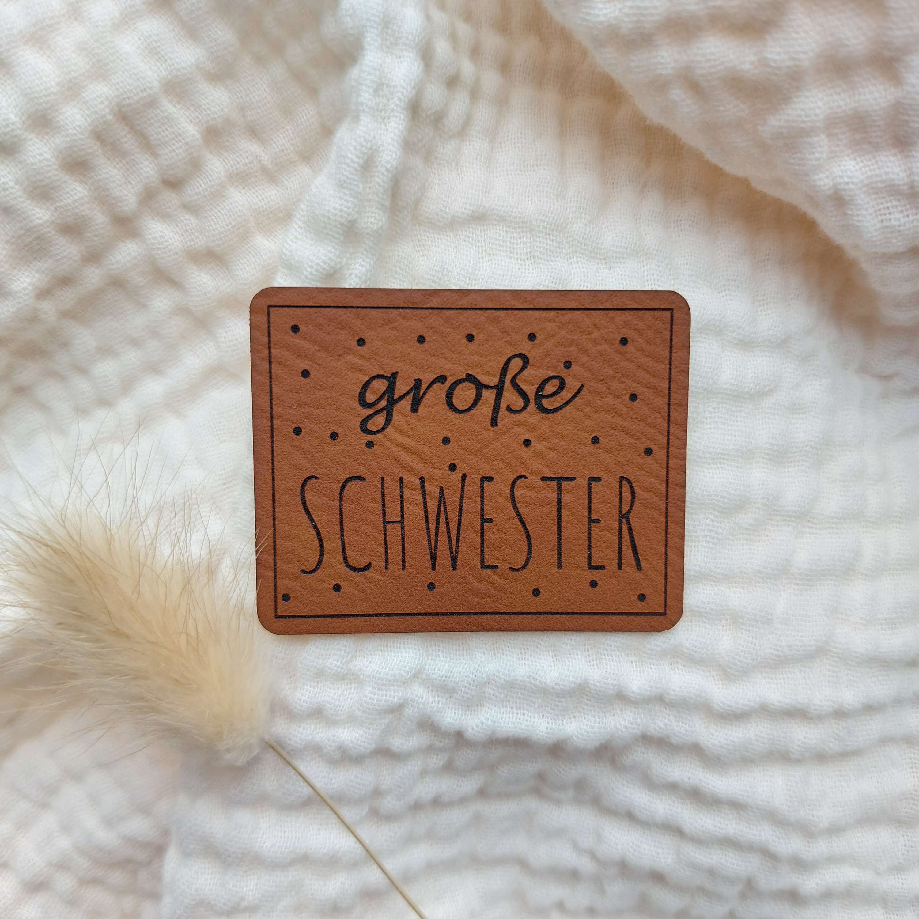 Label - große Schwester Punkte