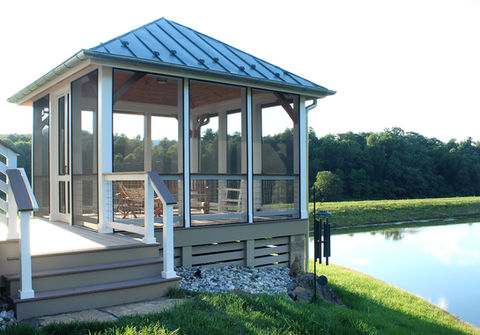 Screened porch