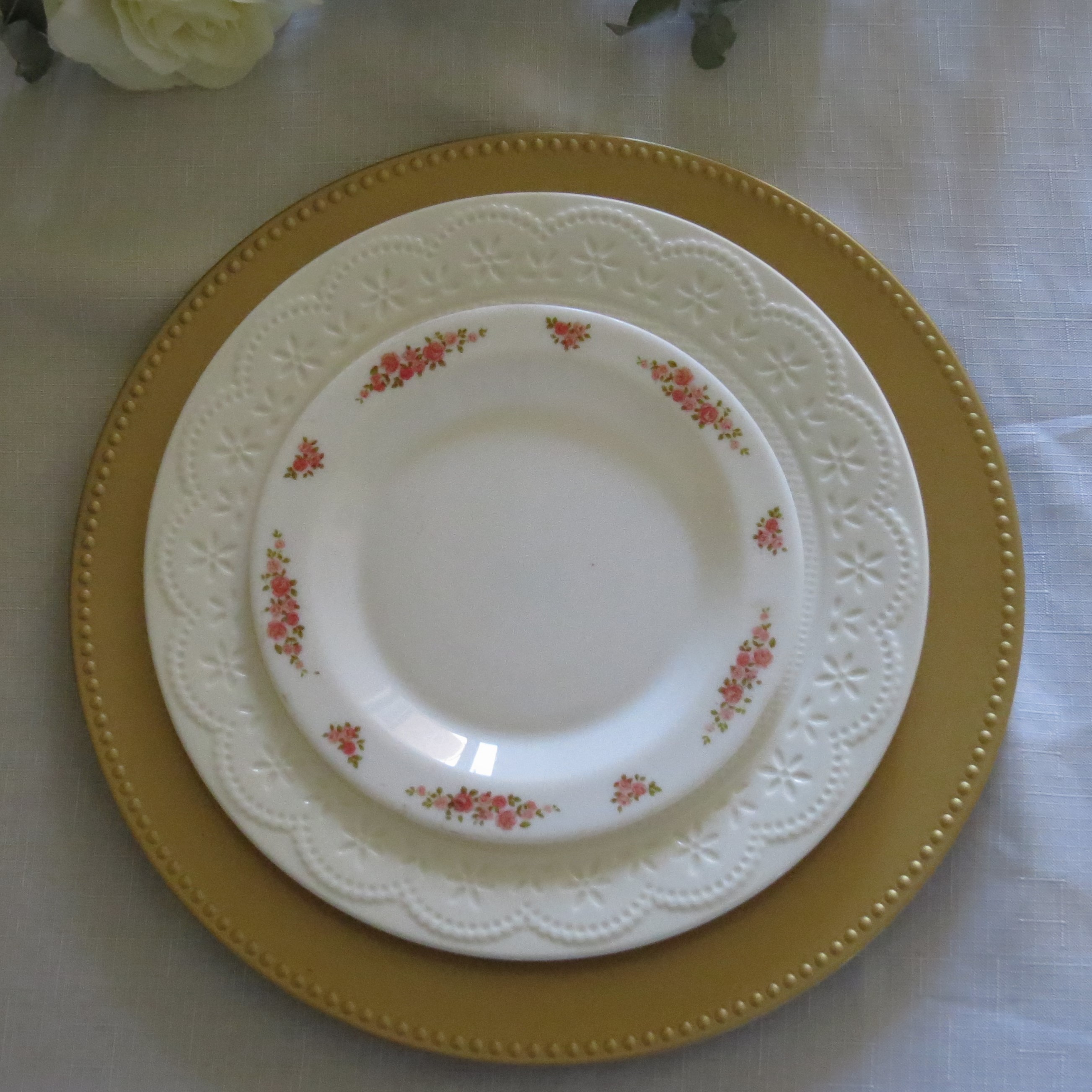 Gold Charger Plate