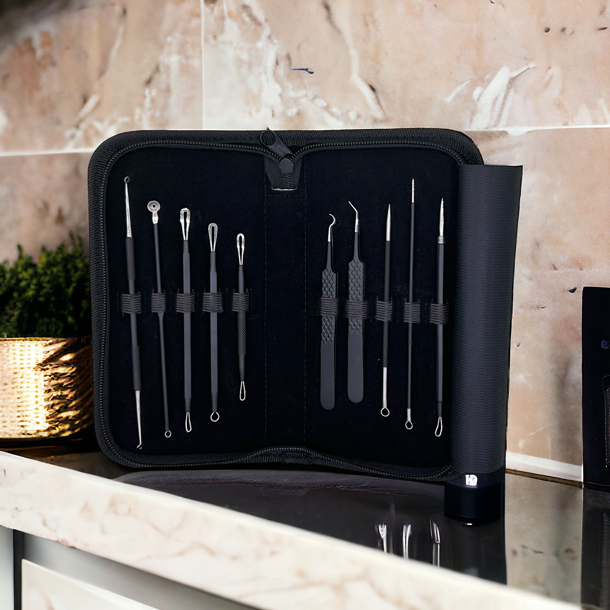 10 pc Double Headed Blackhead Remover/ Pimple Extractor  