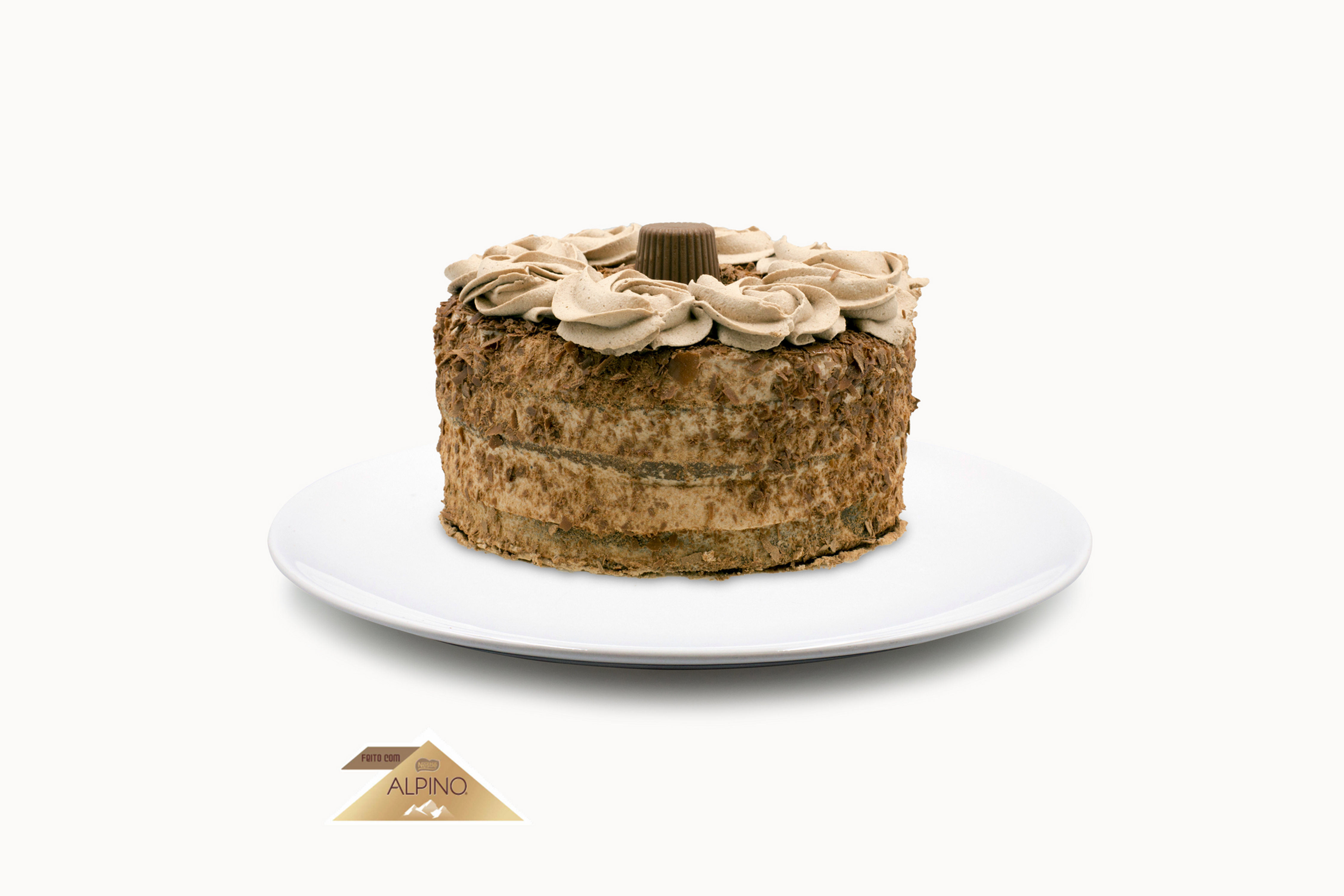 Bolo de Chocolate feito com Nestlé®️ Alpino