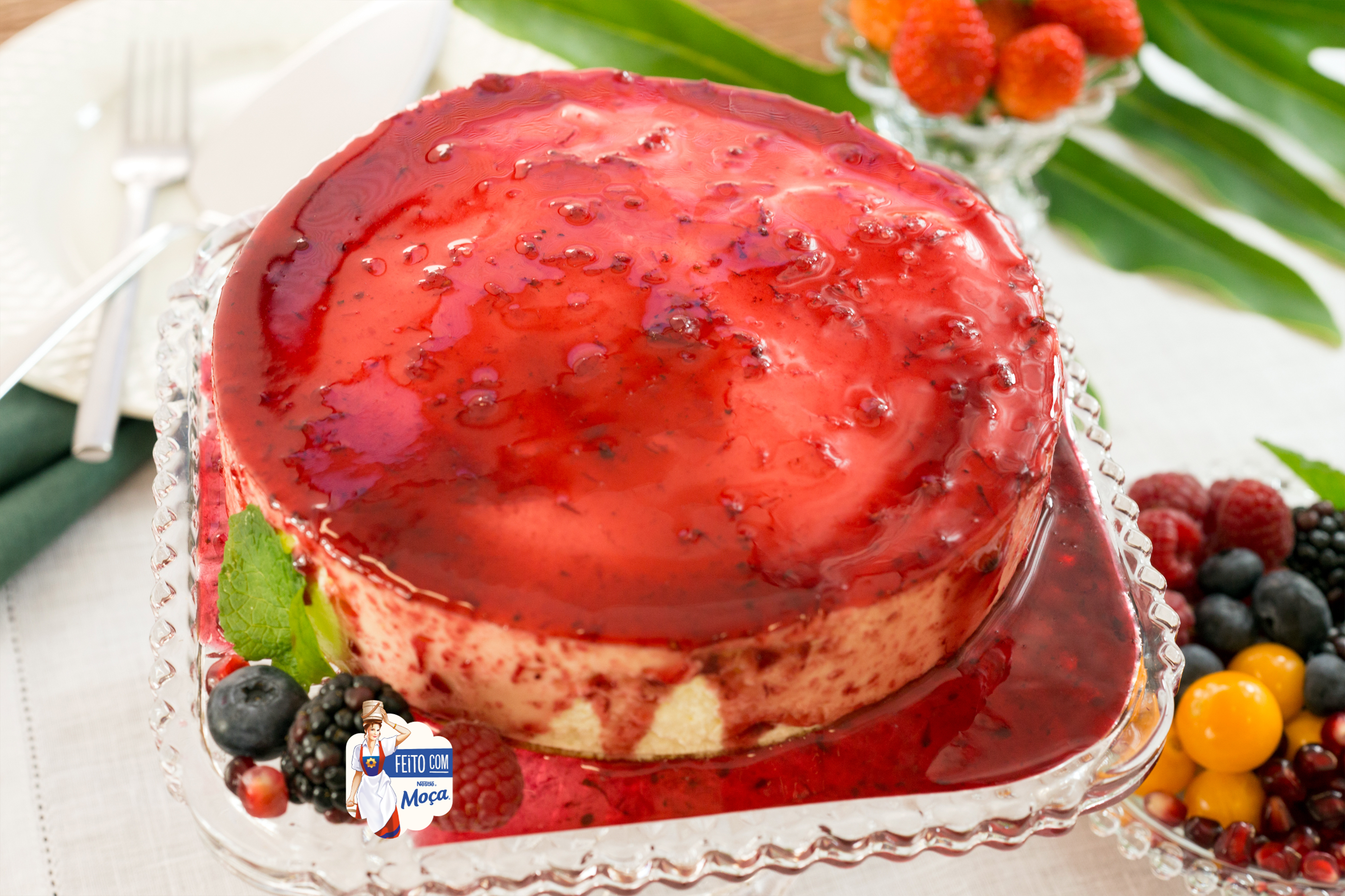 Cheesecake de Frutas Vermelhas