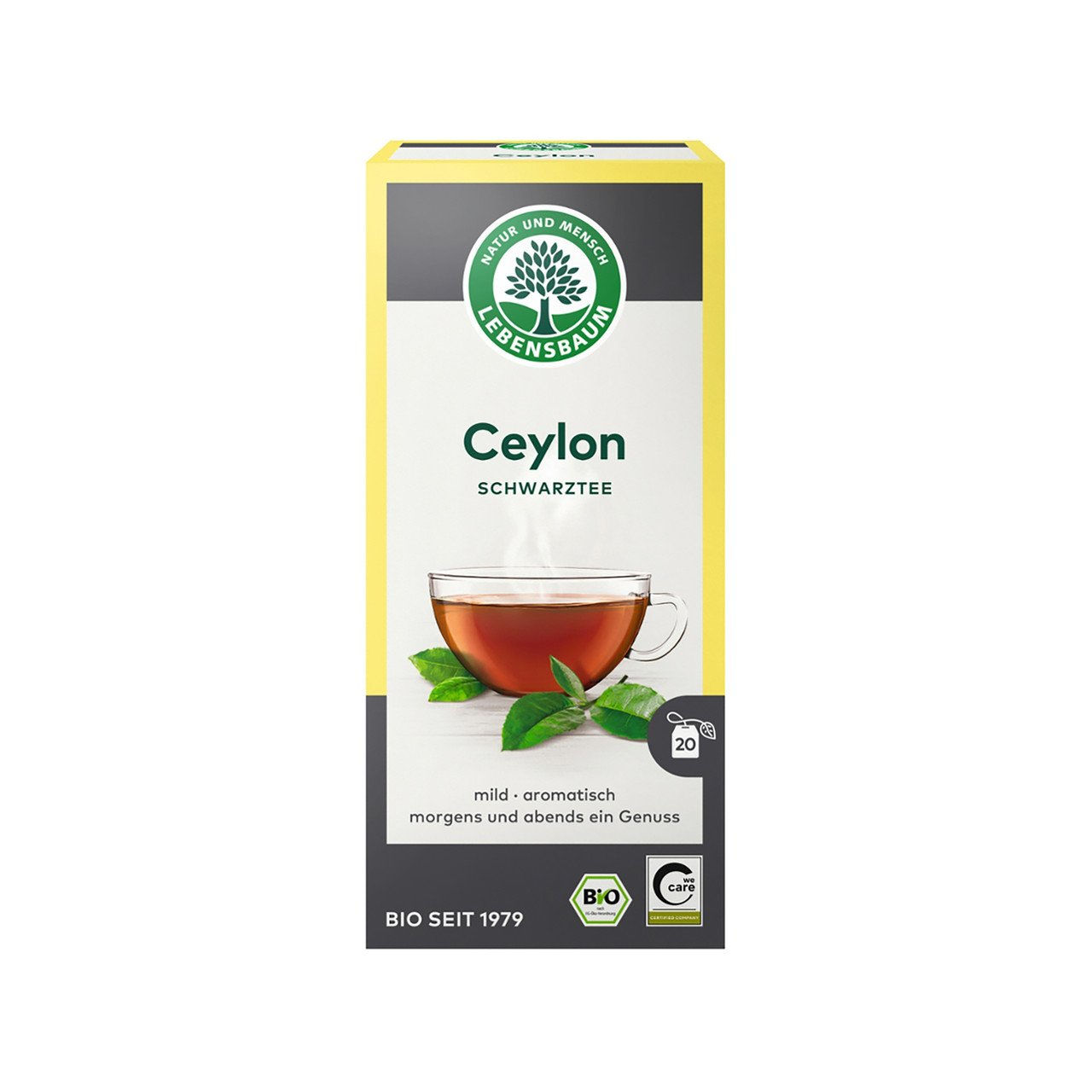 6x LEBENSBAUM Ceylon Schwarztee 40g