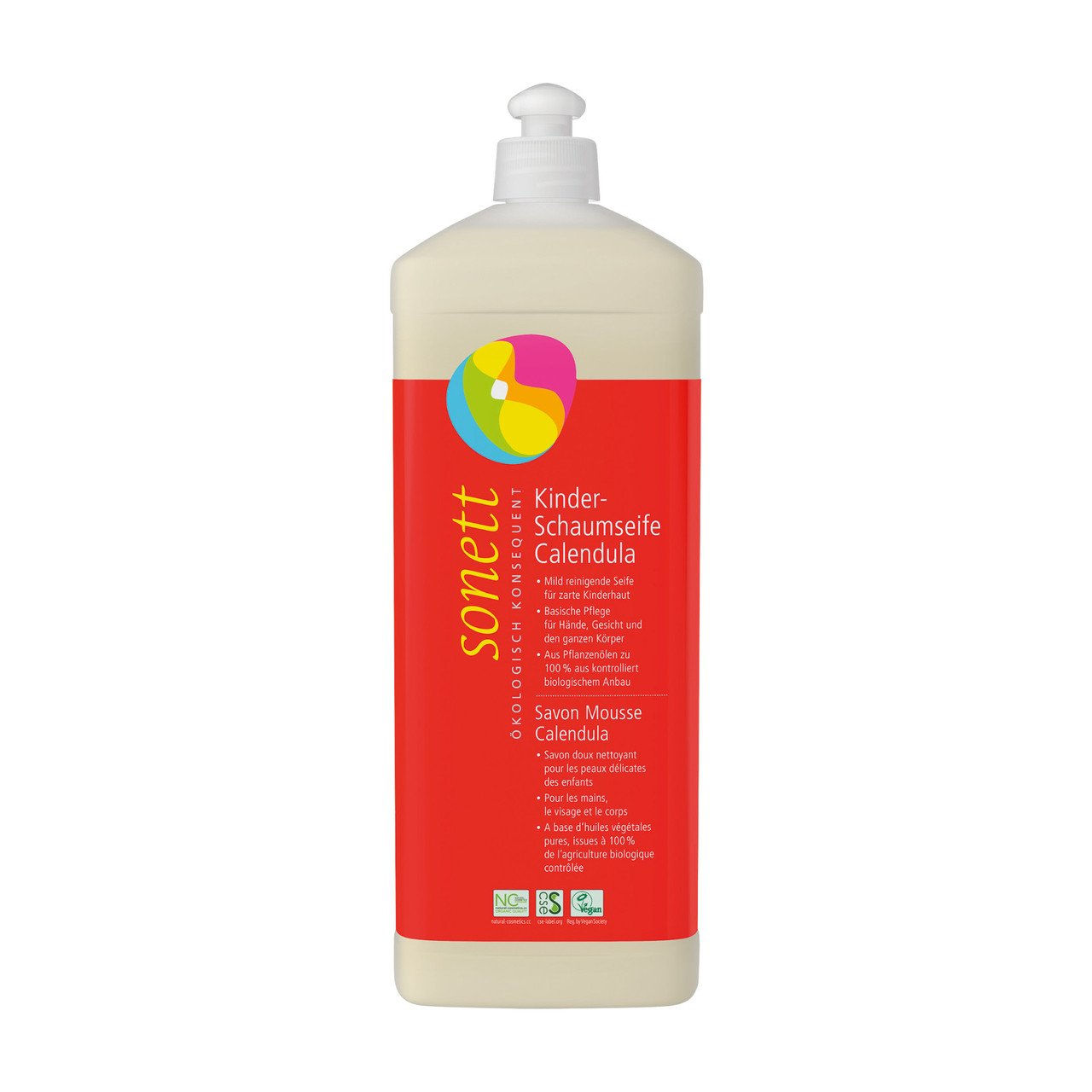 3x SONETT Kinder-Schaumseife Calendula Nachf llflasche 1000ml