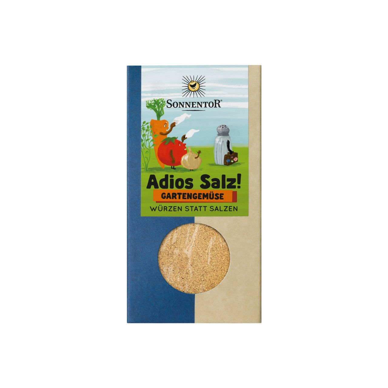 6x SONNENTOR Adios Salz! Gem semischung Gartengem se 55g