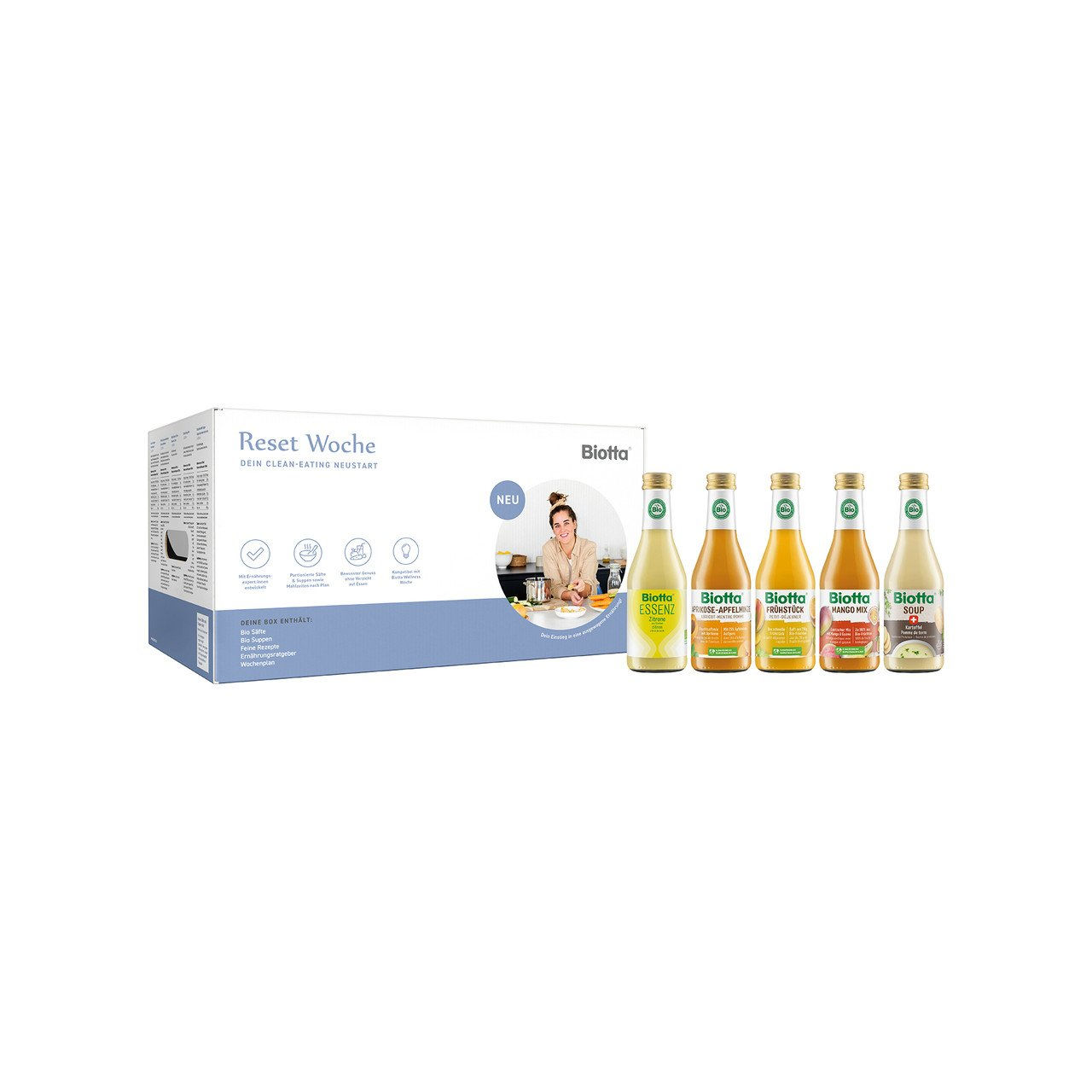 14x BIOTTA Reset Woche Fruchtsaft -cocktail Suppe 250ml
