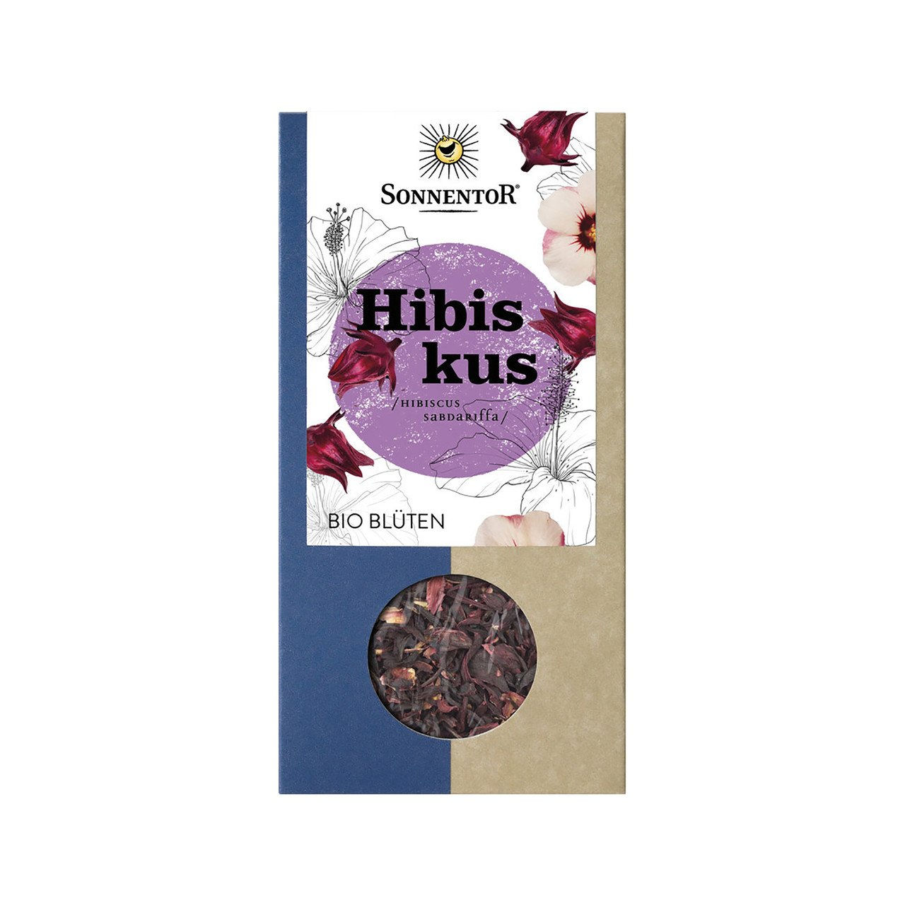3x SONNENTOR Hibiskus Fr chtetee 80g