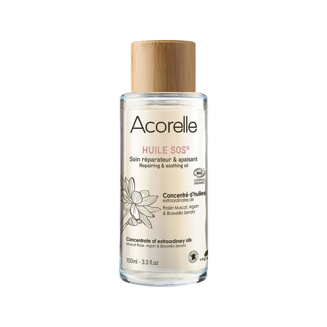1x ACORELLE SOS  l - regenerierende & beruhigende Pflege 100ml