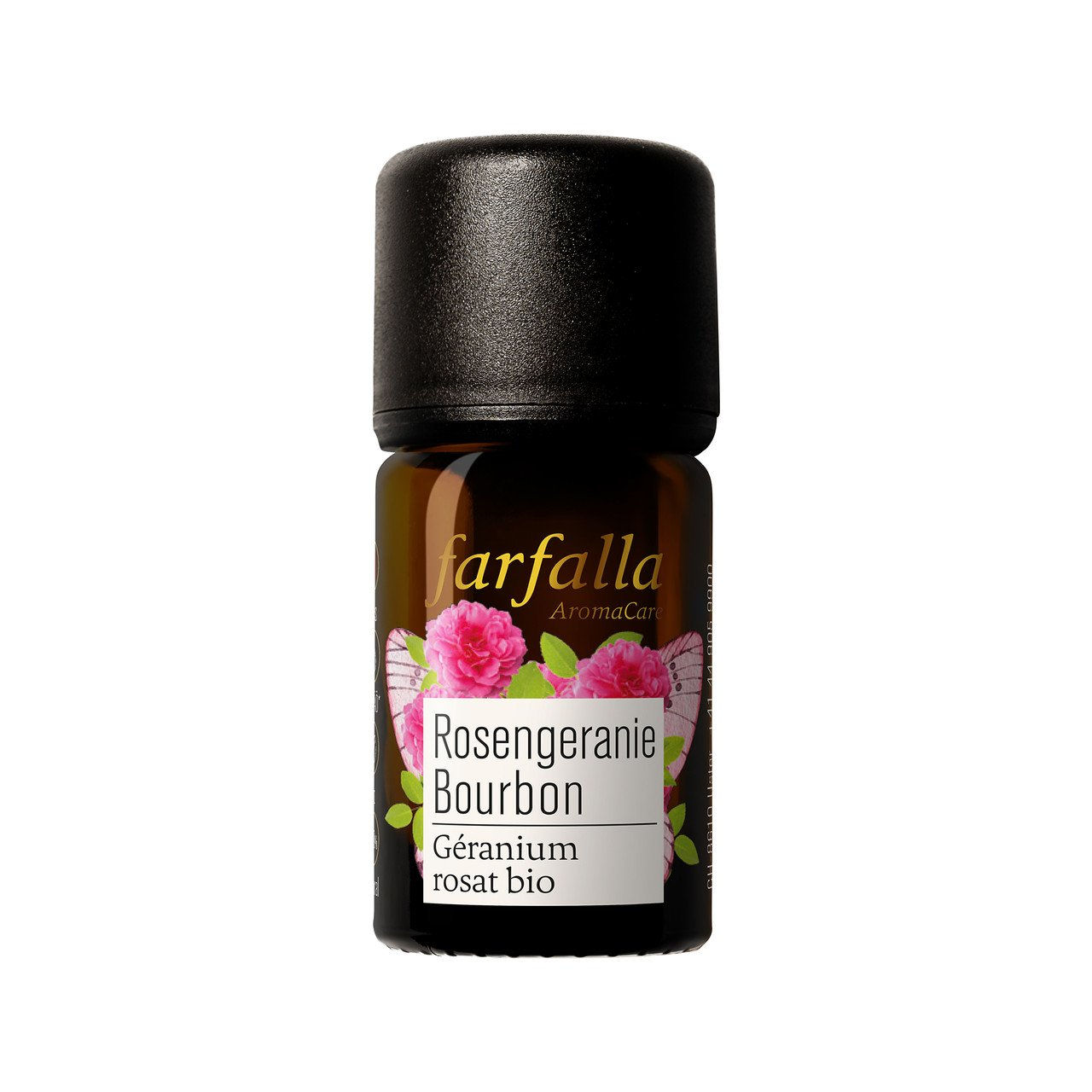 1x FARFALLA  th.  l Rosengeranie Bourbon 10ml