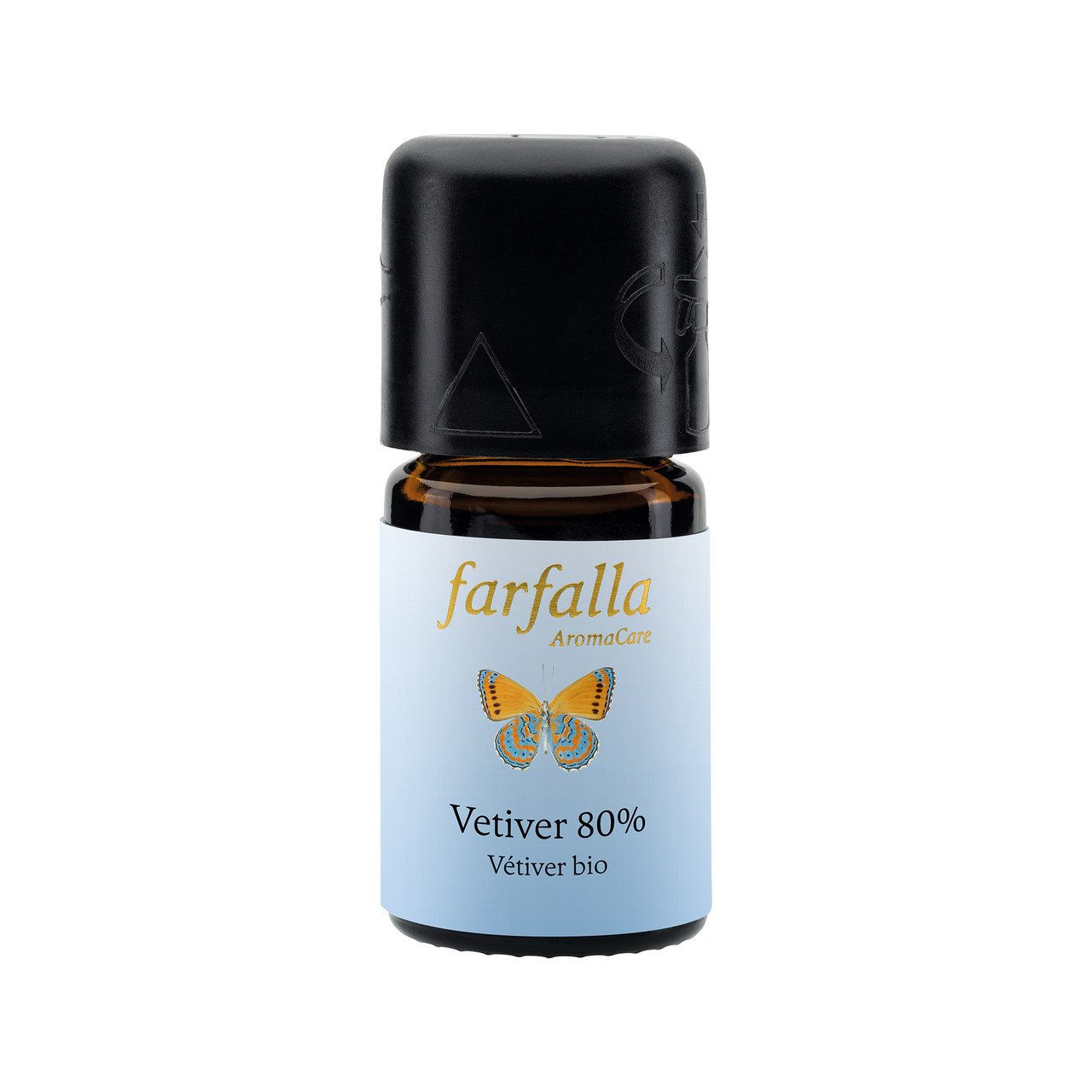 1x FARFALLA  th.  l Vetiver 80% bio 10ml