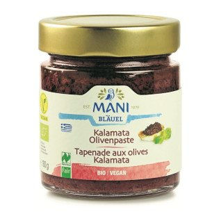 6x MANI Olivenpaste Kalamata 180g