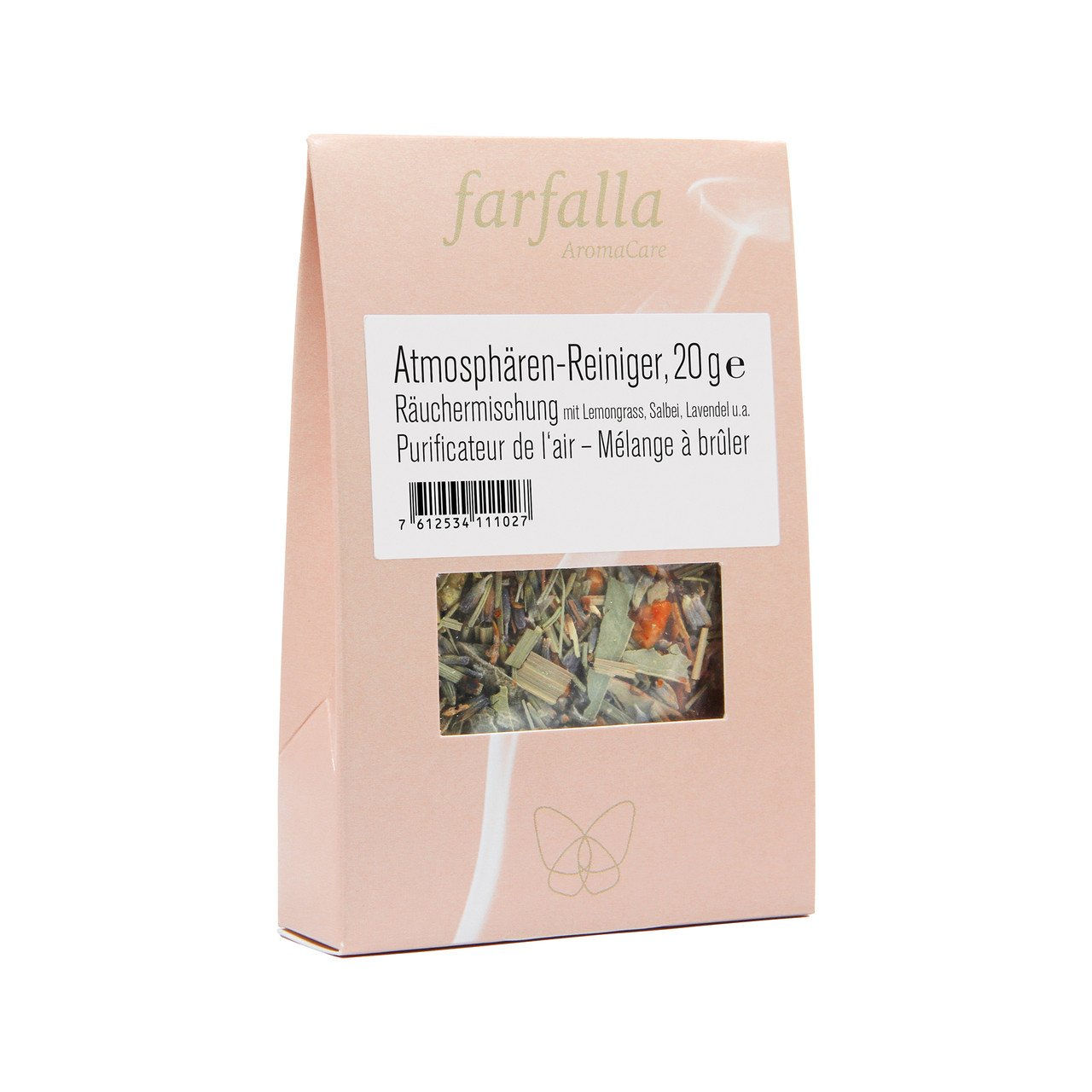1x FARFALLA R uchermischung Atmosph ren-Reiniger 20g