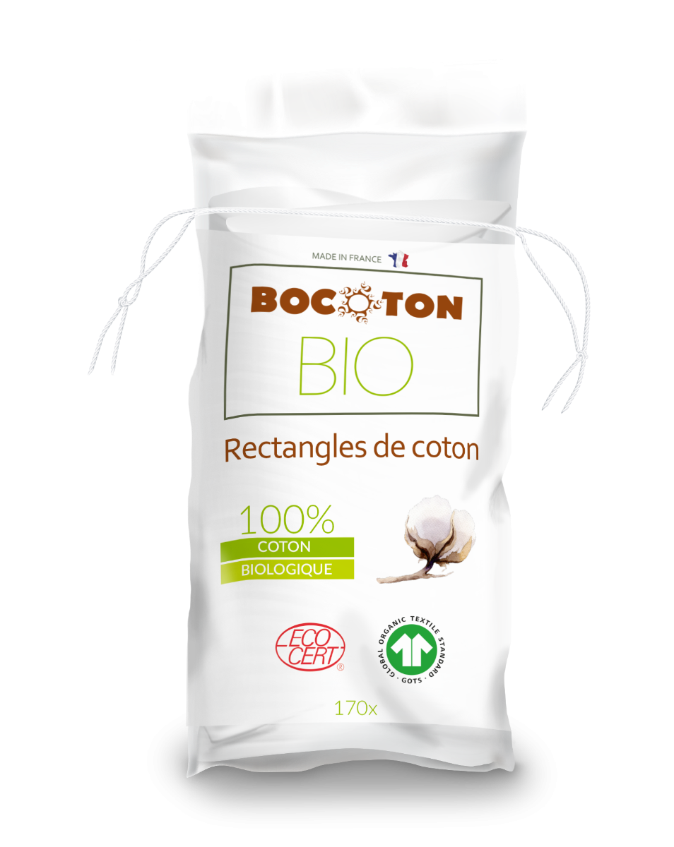 4x BOCOTON Wattetücher extra sanft 80x100mm | 170 Stück