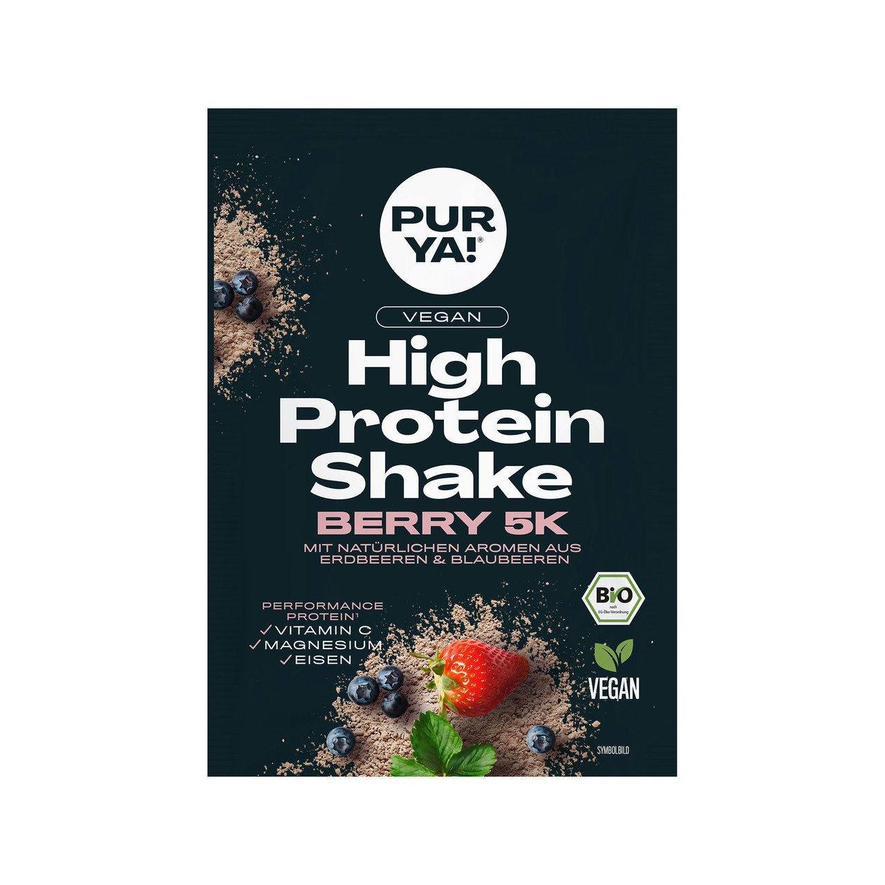 10x PURYA! High Protein Shake Berry 30g