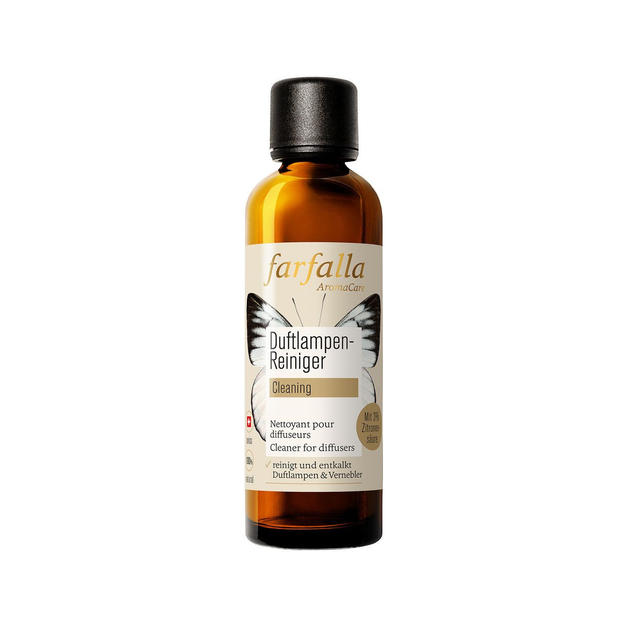 1x FARFALLA Duftlampen-Reiniger 75ml