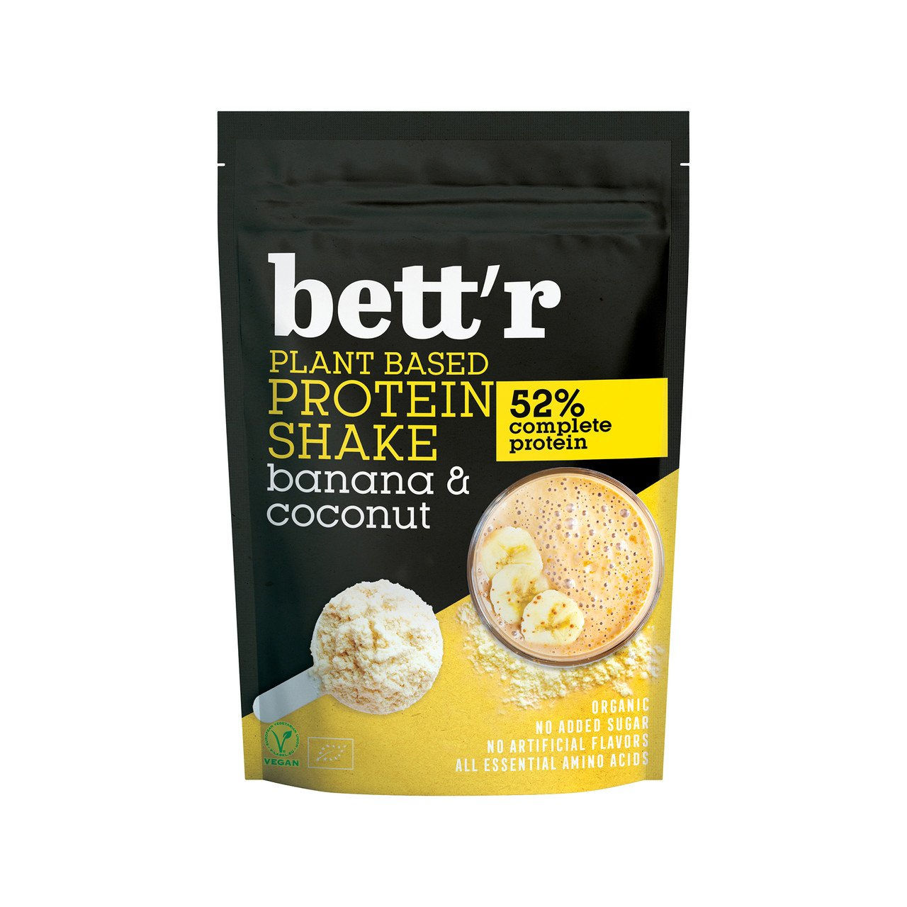 6x BETT'R Protein Shake Banana & Coconut 450g