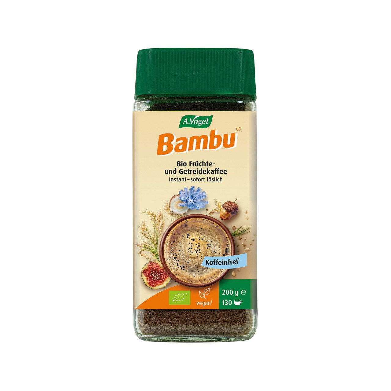 6x VOGEL Bambu Früchte- und Getreidekaffee 200g