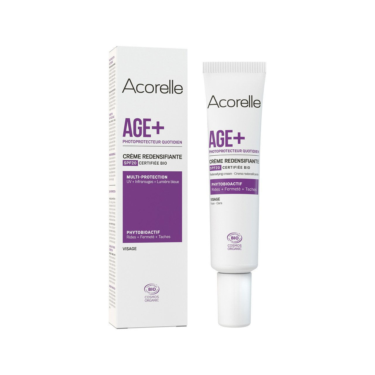 1x ACORELLE Straffende Gesichtscreme AGE+ SPF20 40ml