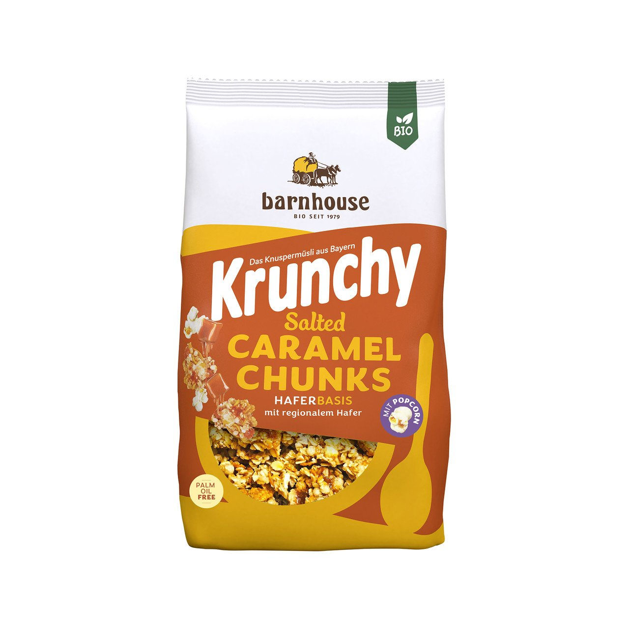 6x Krunchy Salted Caramel Chunks Knusperm sli 500g