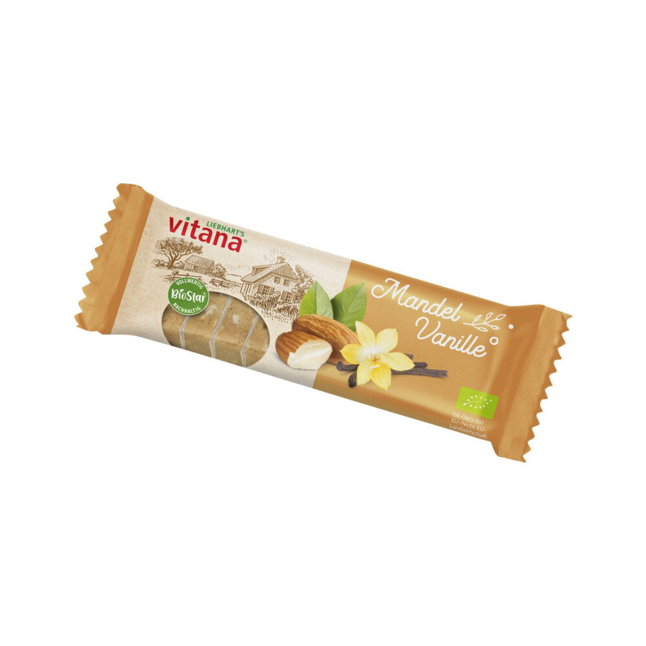 16x VITANA Fruchtschnitte Mandel-Vanille 60g