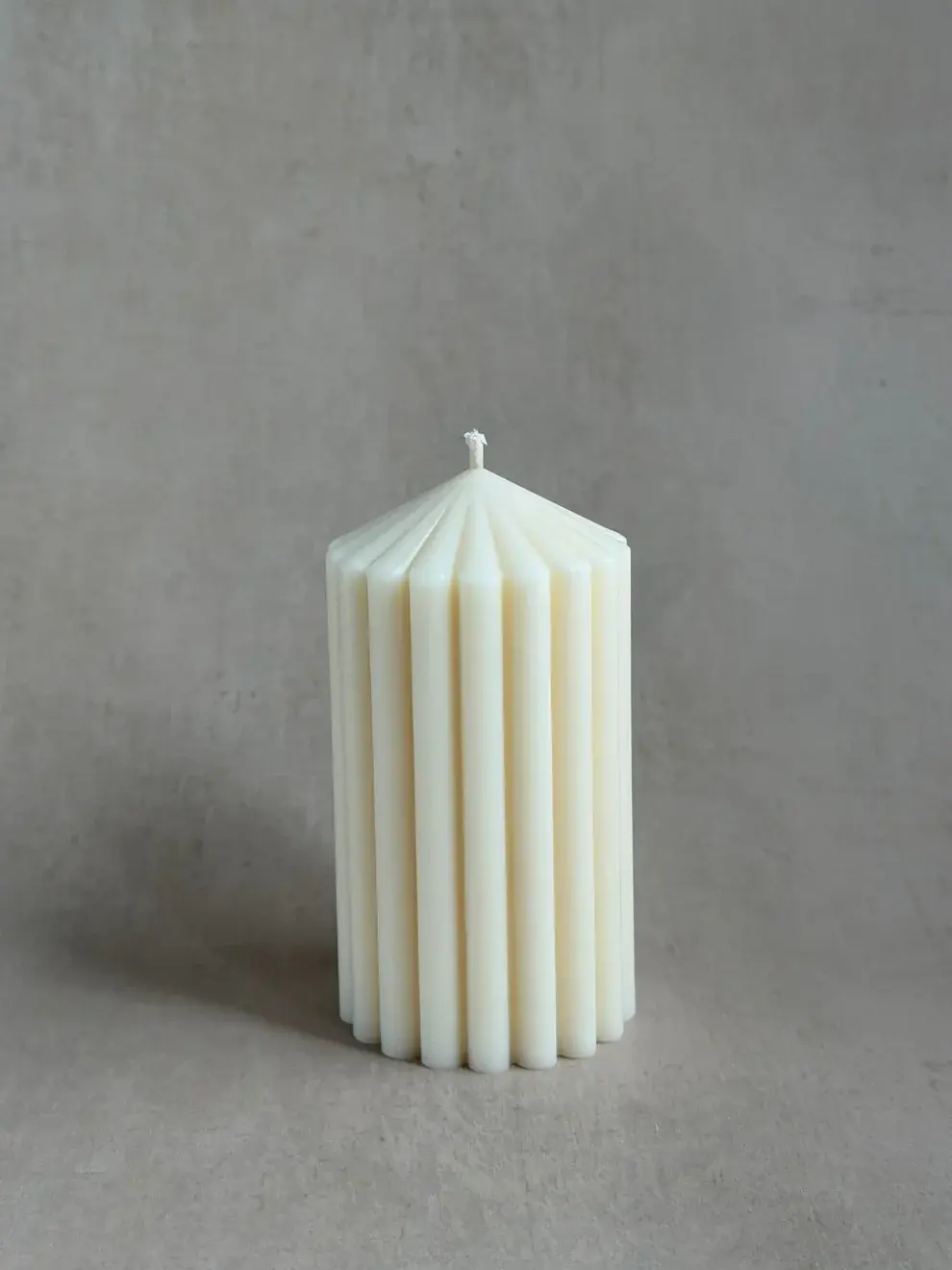 3x OLFAIR Zylinderkerze Nordic Klein