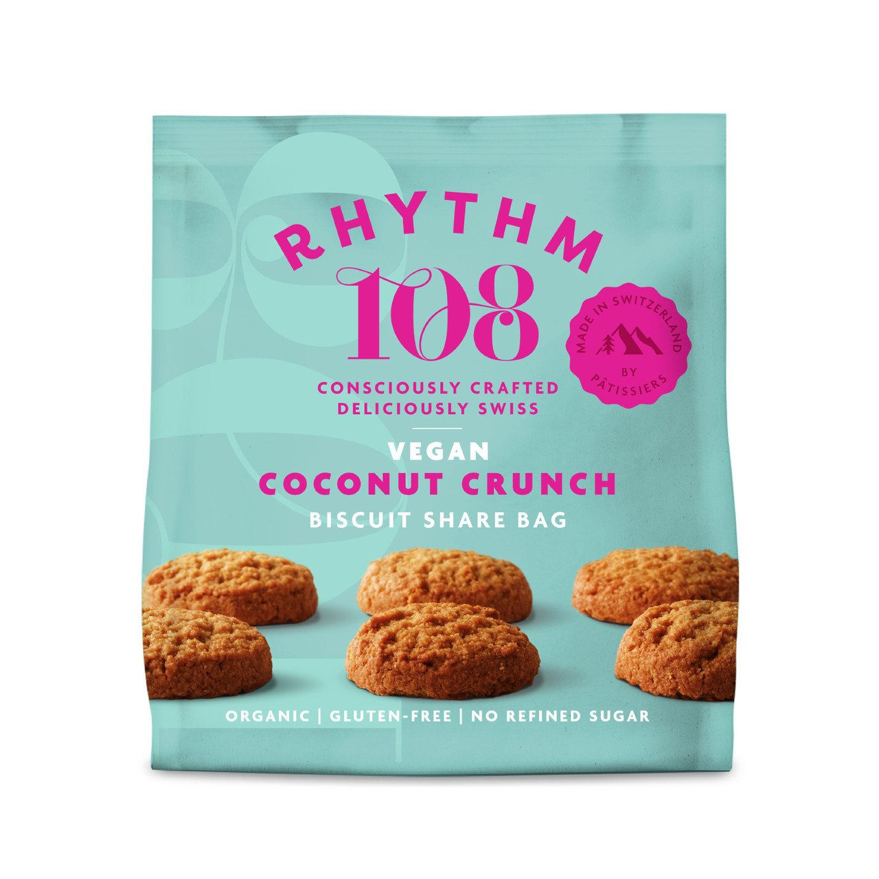 4x RHYTHM 108 Coconut Cookie 135g