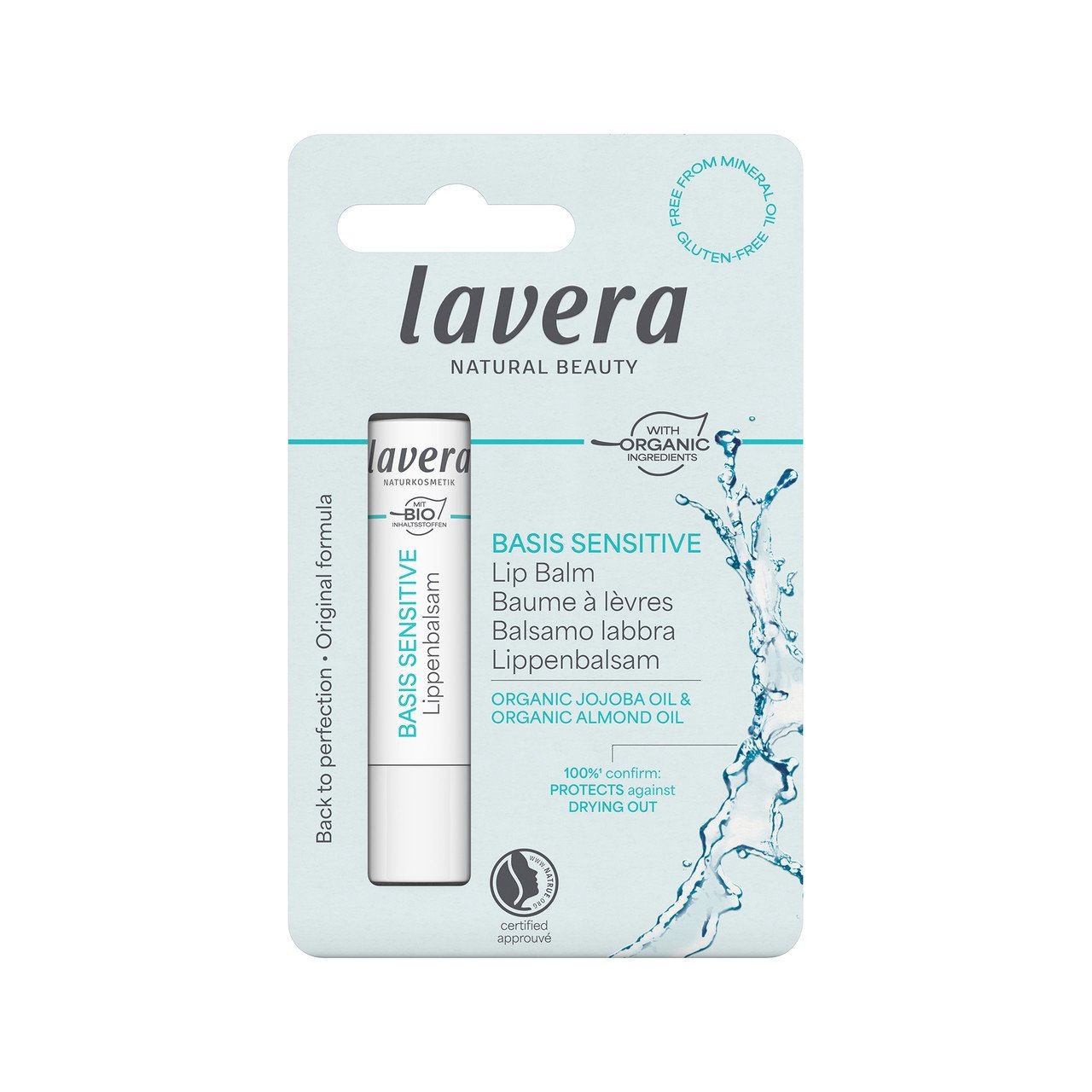 6x LAVERA basis sensitive Lippenbalsam 10g